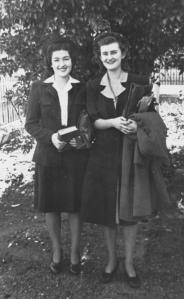 StateLibQld_1_162659_Two_women_dressed_for_work,_1940-1950
